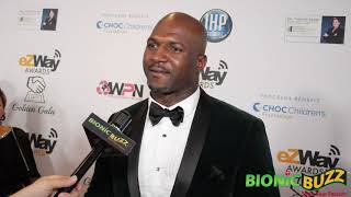 Lynell Hamilton Interview at the eZWay Awards Golden Gala [upl. by Hgeilyak195]