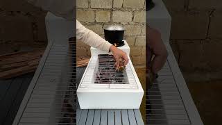 Seafood DIY Stove bbq grill viralvideo [upl. by Beitris]