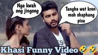 Ka Samla daini bad U Samla ba thok  Khasi Funny Video  Khasi Funny Dubbing [upl. by Brout849]