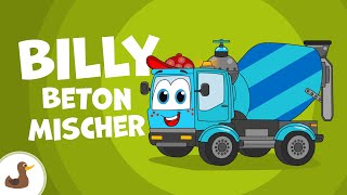 🎶 Baustellenlied Kinder  Billy Betonmischer Drehen und mischen  EMMALU  Sing Kinderlieder [upl. by Aitnahc161]