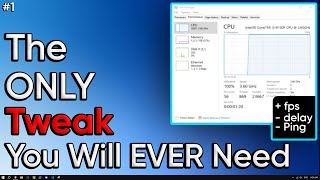 The ONLY Windows PC Tweak you Will EVER Need  ChlorideTweaks [upl. by Lainahtan]