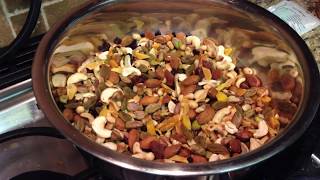 DIY Trail mixfruit and nut mixhealthy snack [upl. by Annor185]