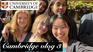 Cambridge Vlog 3 First Lecture Matriculation Freshers fair amp More [upl. by Connor]