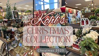 Kohl’s Christmas Collection Christmas 2023 [upl. by Essilec]