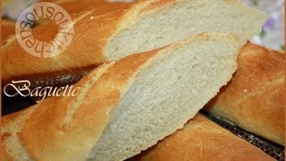 Recette de baguette maisonHomemade French baguette recipe [upl. by Roslyn109]