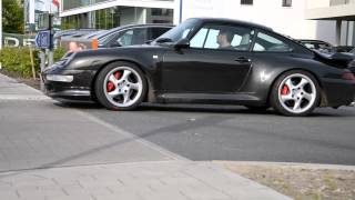 Porsche 993 Turbo  noise and acceleration [upl. by Neahs]