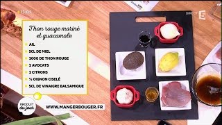 Recette  thon rouge mariné et guacamole [upl. by Marcoux518]