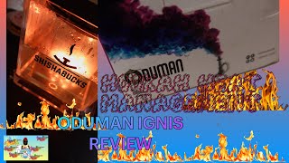 HOOKAH HEAT MANAGEMENT ODUMAN IGNIS REVIEW [upl. by Girhiny772]