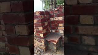 brick design brickwork brick construction civilengineering homebuilding design shorts home [upl. by Adile902]