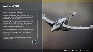 Aeviternal XXII Lore  Exotic Ship Destiny 2 Forsaken [upl. by Oiraved]