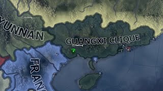 HOI4 AtoZ Guangxi Clique 19361947 [upl. by Ainak]