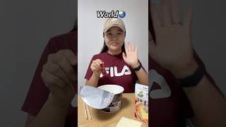 World vs Korean koreanfood [upl. by Aydan]