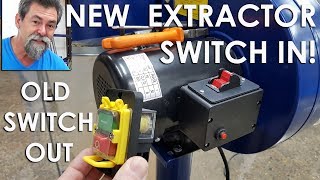 Dust extractor switch conversion remote control Dave Stanton easy woodworking [upl. by Nico]