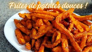 Comment Faire des Frites de Patates Douces Croustillantes à la Maison PatatesDouces Recette [upl. by Lamaaj]