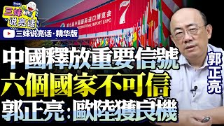 擴大進口！中國進博會釋放重大信號！郭正亮：釋放善意，法國收益！看中歐陸，這六國靠邊站！BNETVNZ [upl. by Baugh]