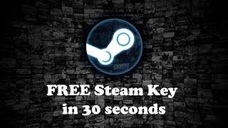 Free Steam Key in 30 seconds one key per 24 hours  PROOF   August 2018 [upl. by Alul]