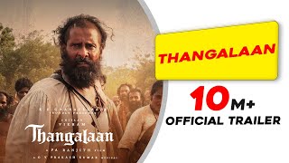 Thangalaan  Trailer Hindi  Chiyaan Vikram  K E Gnanavelraja  Pa Ranjith  G V Prakash Kumar [upl. by Haidebej]