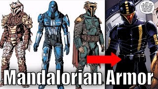 The Evolution of Mandalorian Armor Legends [upl. by Mahon]