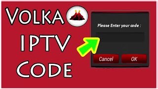 code pour volka iptv كود خاص بتطبيق المشهور فولكا لمدة غير محدودة [upl. by Sadye]