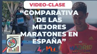 Clase quotComparativa de las mejores Maratones en Españaquot [upl. by Nyret413]