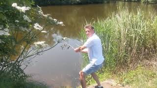 Fishing at Limpenhoe Lakes Norfolk  takes all sorts [upl. by Nnylav]