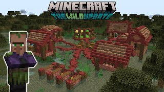 I Built a Mangrove Swamp Village in Minecraft 119 [upl. by Eelidnarb489]