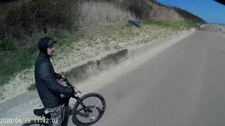 Beautiful day for EBike ride from ClactononSea to FrintononSea with my Best Friend [upl. by Voleta62]