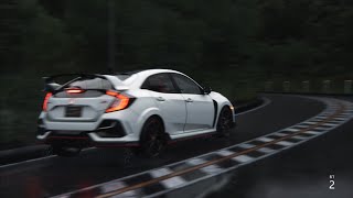 Assetto Corsa  箱根ターンパイク Hakone Trunpike  Type R FK8 Limited Edition  4K60 [upl. by Lida124]