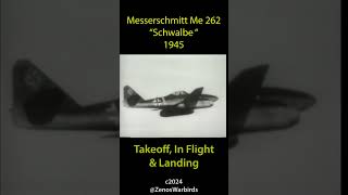 The Me 262 Schwalbe in Action 1945 luftwaffe [upl. by Asusej157]