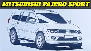 MITSUBISHI PAJERO SPORT 2015  MENGGAMBAR MOBIL PAJERO [upl. by Burch]