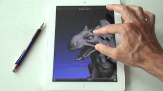 MeshLab for iOs Preview 2 3D from web lighting [upl. by Enrica]