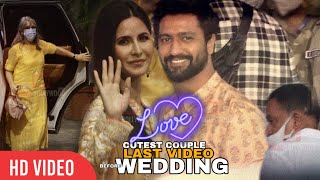 Katrina Kaif Vicky Kaushal सास ससुर और माँ at Kalina Airport  FULL VIDEO  Wedding at Jodhpur [upl. by Lihkin324]