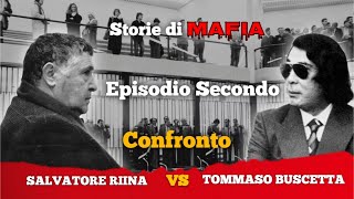 Confronto Salvatore Riina Tommaso Buscetta eps2riina mafia corleone buscetta palermo [upl. by Eelynnhoj523]