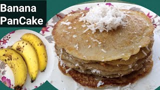 Banana Pancakes Recipe  Breakfast Healthy Recipe  Best Ripe Banana Breakfast Recipe  pancakes [upl. by Nylasej791]