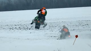 Team Arctics Zach Herfindahl amp Wes Selby Battle at the 2016 TRF 250 [upl. by Westbrook]