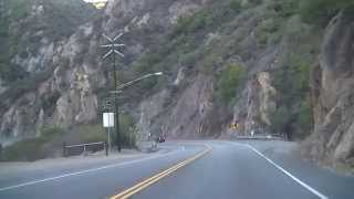 Driving On Malibu Canyon Rd Southern California [upl. by Ynogoham]