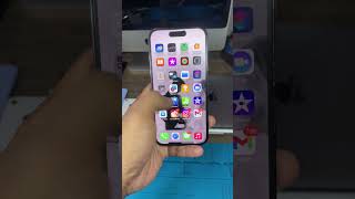 iPhone 14 Pro Space Black 512GB iBox Version After Green Screen Glitch Repair  Hands On shorts [upl. by Janik]