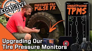 Upgrading our Tire Monitors🚛 PressurePro Pulse FX TPMS Review [upl. by Assiroc]