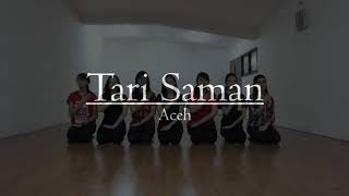 TARI SAMAN ACEH  IdenticalDanceShanniaampFriends [upl. by Neuburger]