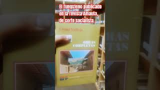 LIBRO EL TUNGSTENO Cesar Vallejo Resumen [upl. by Nnayram]