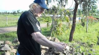 Holiday training part 2 Training grip strength at African maize plantations [upl. by Bertilla]