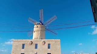 Historic Naxxar Windmill Malta IlMitħna talGħaqba [upl. by Naveb15]