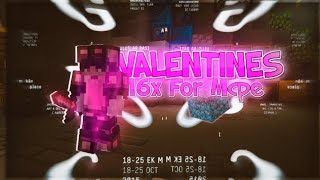 Valentines 16x  PvP Texture Pack For Mcpe [upl. by Izak399]