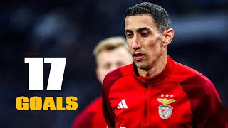 Angel Di Maria  All 17 Goals For Benfica 202324HD [upl. by Eidur]