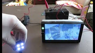 How to Wire a Low Cost DoubleDin Head Unit with BackUp Camera Carzin and More [upl. by Hickie254]