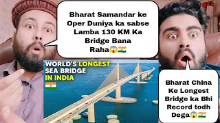 VERSOVAVIRARPALGHAR quotSEA LINKquot will be the quotWorlds LONGEST Sea Bridge  Pakistani Reaction [upl. by Eelram]