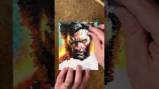 Wolverine vs Oil Pastel Impressionism [upl. by Laohcin]