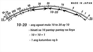 Paano magbasa ng Ohmmeter scale sa VOM [upl. by Weixel]