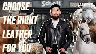 The Best Leather for a Jacket Cow vs Horse vs Heavy vs Light vs Goat vs Lamb vs Suede [upl. by Okire]