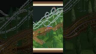 RCT2 Wooler and Weller Synchronized Wooden Roller Coasters [upl. by Gleeson]